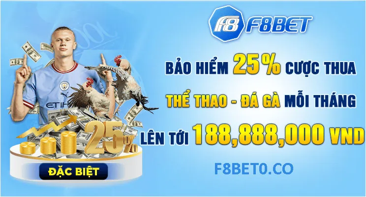 Bảo hiểm cược thể thao f8bet